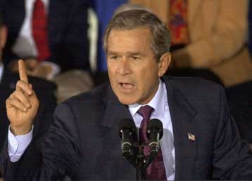 Ενισχύεται ο Μπους με την έγκριση Γερουσίας και Βουλής των Αντιπροσώπων για χρήση βίας