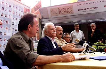 «Όχι» στη μετατροπή των εκλογών της αυτοδιοίκησης σε βουλευτικές, δηλώνει ο Μ.Γλέζος