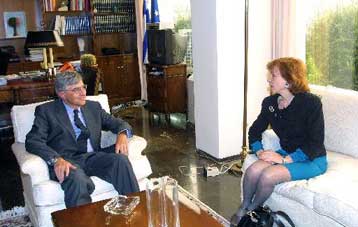 Κοινή δέσμη ενεργειών αποφάσισαν να προωθήσουν ο Τ.Γιαννίτσης με τη Γαλλίδα ομόλογό του