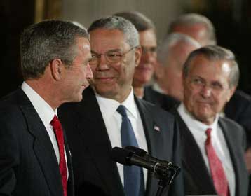 Η Β.Κορέα έχει ήδη στην κατοχή της μικρό αριθμό πυρηνικών όπλων, αναφέρει ο Ράμσφελντ