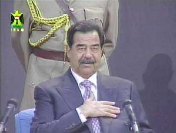 Προειδοποίηση προς ΗΠΑ για ζοφερή ήττα στο Ιράκ, διά στόματος Σαντάμ