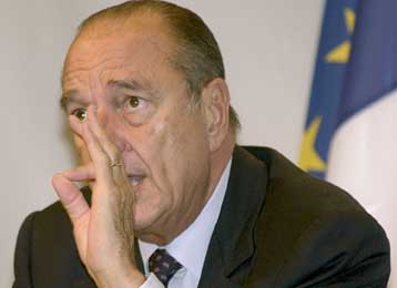 Με σεβασμό προς το Διεθνές Δίκαιο η μάχη κατά της τρομοκρατίας, υποστηρίζει ο Σιράκ