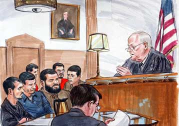 Αθώοι δηλώνουν οι έξι Αμερικανοί που κατηγορούνται για συνεργασία με την Αλ Κάιντα