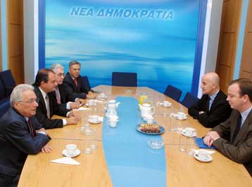 Για την πορεία επίλυσης του Κυπριακού συζήτησαν ο Κ.Καραμανλής και ο Αλβαρο ντε Σότο