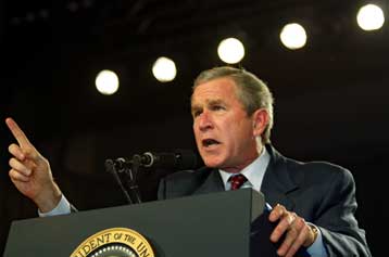 Διχασμένοι οι Αμερικανοί για την ικανότητα του Μπους να αντιμετωπίσει το ιρακινό θέμα