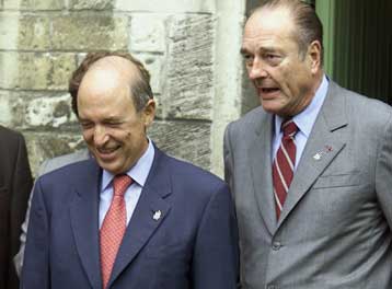 Συνάντηση Σιράκ – Σημίτη στο Παρίσι εν αναμονή της παρουσίασης του σχεδίου Κόφι Ανάν