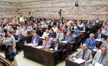 Επερώτηση για τους προϋπολογισμούς από το 1996 και μετά κατέθεσε η ΝΔ στη Βουλή