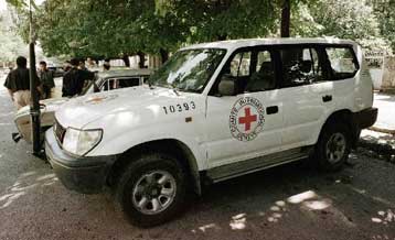 Απαγωγή δύο μελών του Ερυθρού Σταυρού στην Τσετσενία από ένοπλους μασκοφόρους