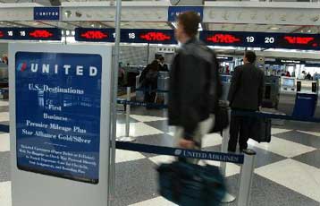 Περικοπές 10.000 θέσεων εργασίας από την United Airlines μέχρι το 2004