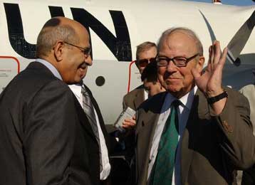 Στο Ιράκ αφίχθη η αντιπροσωπεία των επιθεωρητών όπλων των Ηνωμένων Εθνών