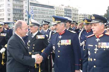 Δεξίωση προς τιμήν του Προέδρου της Δημοκρατίας παρέθεσε η στρατιωτική ηγεσία των ΕΔ