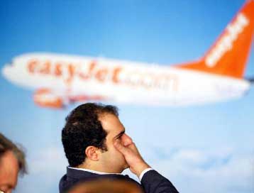 Αύξηση 78% στα λειτουργικά κέρδη της Easyjet για το 2002