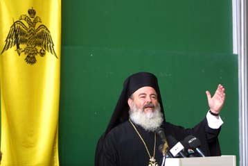 Τα εθνικά θέματα είναι στο ρόλο της Εκκλησίας, επανέλαβε ο Αρχιεπίσκοπος
