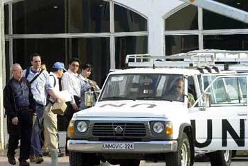 Δύο ακόμη εγκαταστάσεις του Ιράκ επισκέφθηκαν οι επιθεωρητές όπλων του ΟΗΕ