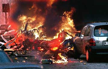 Έκρηξη βόμβας σε υπόγειο χώρο στάθμευσης στα βόρεια της Ισπανίας