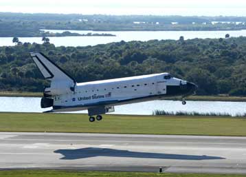 Επιτυχής προσγείωση του διαστημοπλοίου Endeavour στη Φλόριντα