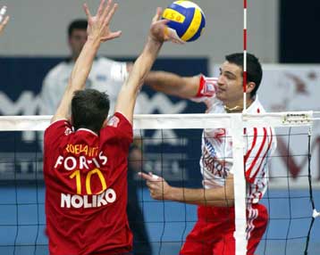 Νέα ήττα για τον Ολυμπιακό στο Champions League βόλεϊ