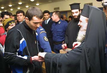 Κοντά στα παιδιά των φυλακών ανηλίκων Αυλώνας βρέθηκε ο Αρχιεπίσκοπος Χριστόδουλος