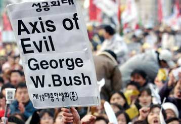 Με οικονομικό αποκλεισμό απειλεί η κυβέρνηση Μπους τη Βόρειο Κορέα