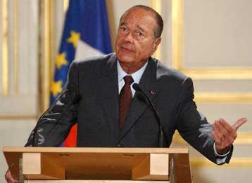 Οργή Σιράκ για την οικολογική καταστροφή που προκάλεσε στη Γαλλία το Prestige