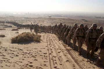 Για τα τελευταία πολεμικά σχέδια στο Ιράκ ενημερώνεται ο Μπους