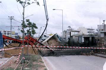 Το Φεβρουάριο ξανά στην κυκλοφορία το τμήμα της Δ.Πλακεντίας που υπέστη καθίζηση
