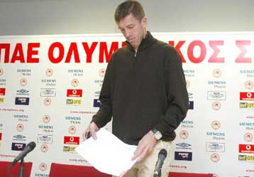 Τίμιο παιχνίδι ζήτησε ο Κάτανετς και χωρίς άγχος για τους παίκτες του