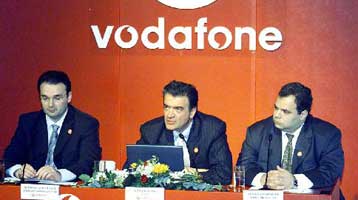Αύξηση 11,6% σημείωσε η συνδρομητική βάση της Vodafone-Panafon το 2002