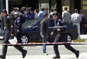 Έκρηξη βόμβας στο κτήριο του Εφετείου της Αγκυρας