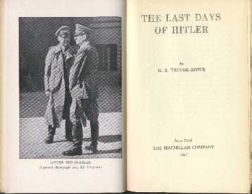 Απεβίωσε ο Τρέβορ-Ρόπερ, συγγραφέας του βιβλίου «Οι τελευταίες ημέρες του Χίτλερ»