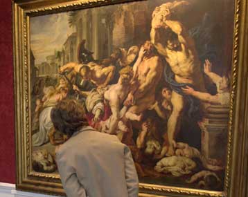 Η «Σφαγή των Νηπίων» σε αίθουσα της Εθνικής Πινακοθήκης του Λονδίνου