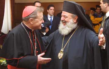 Μήνυμα του Πάπα προς τον αρχιεπίσκοπο Χριστόδουλο για συνεργασία των δύο Εκκλησιών