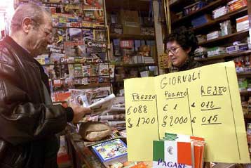 Στα 1.500 ευρώ το κόστος μετάβασης στο ευρώ για τους Ιταλούς