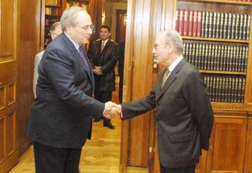 Συνάντηση Κωνσταντόπουλου – Στεφανόπουλου με θέμα την λειτουργία των μέσων ενημέρωσης