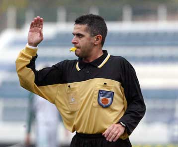 Ο Μπισογιάννης στο ΑΕΚ-ΟΦΗ της 21ης αγωνιστικής της Α εθνικής