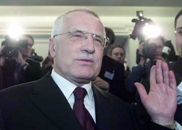 Ο Βάτσλαβ Κλάους εξελέγη νέος πρόεδρος της Δημοκρατίας της Τσεχίας