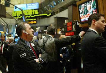 Σε αρνητικό έδαφος η Γουόλ Στριτ την Παρασκευή