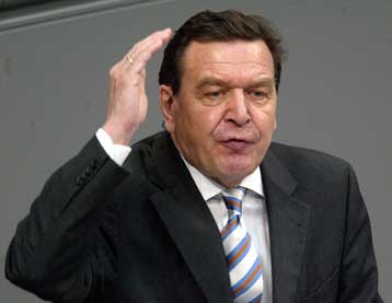 Έκκληση Σρέντερ για κοινή προσπάθεια ανάκαμψης της γερμανικής οικονομίας