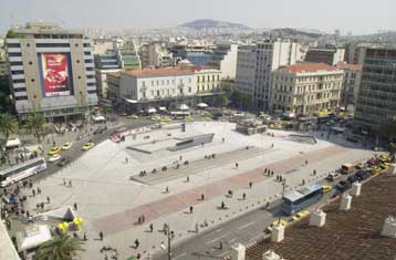 Νέα έργα ανάπλασης ξεκινούν στην πλατεία Ομονοίας