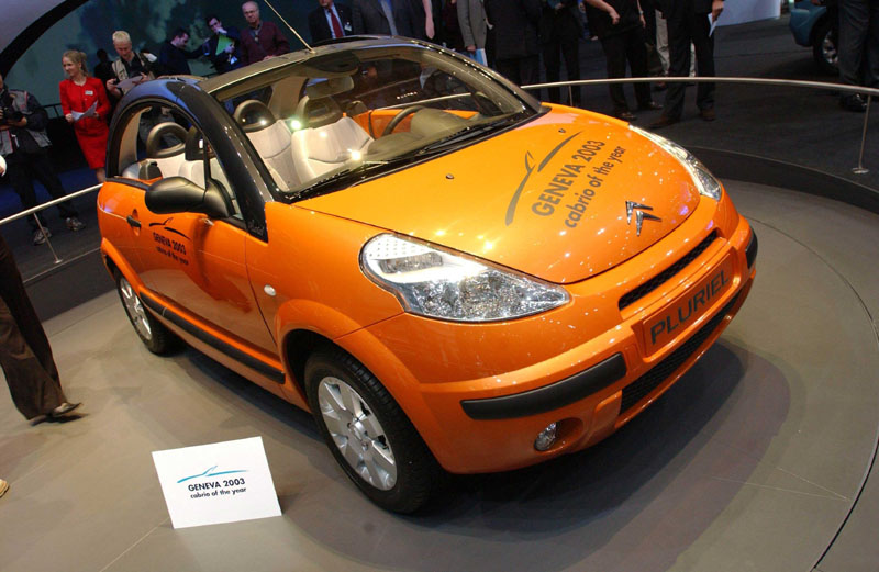 Ανοιχτό αυτοκίνητο του 2003 αναδείχθηκε το Citroen C3 Pluriel