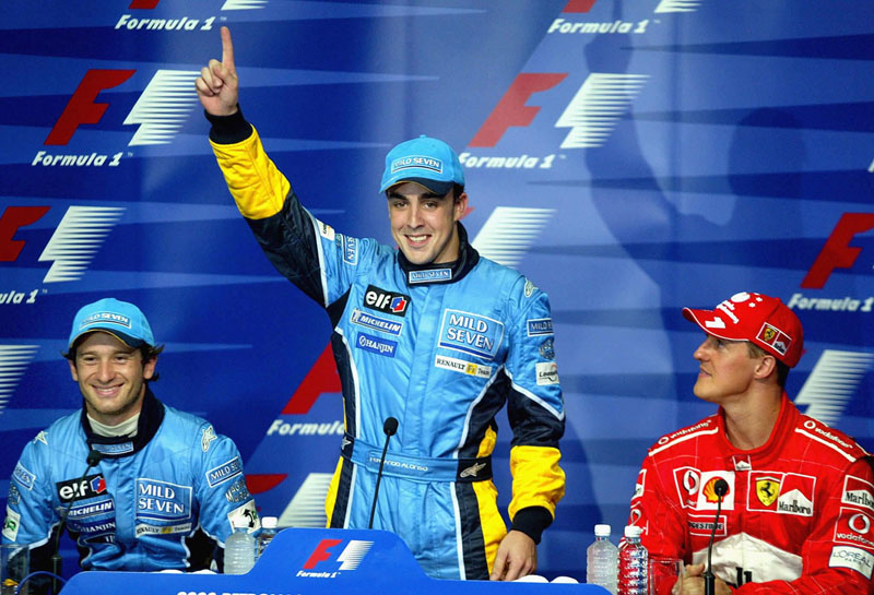 GP Μαλαισίας 2003: Η σειρά της εκκίνησης