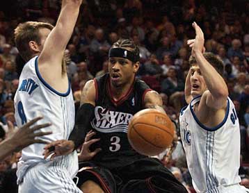 Σόου από τον Αλεν Αϊβερσον και νίκη για τους Philadelphia 76ers επί των Magic