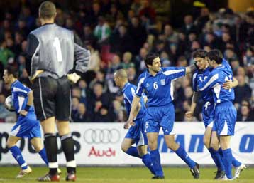 Στόχος επετεύχθη στο Μπέλφαστ για την εθνική ομάδα ποδοσφαίρου