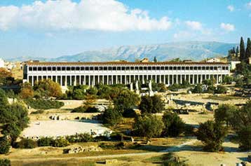 Η Στοά του Αττάλου υποδέχεται το μεσημέρι της Τετάρτης τους «25» της Ευρώπης