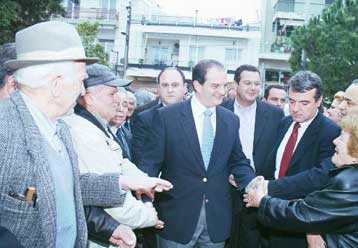 Στα καθημερινά προβλήματα των Αθηναίων αναφέρθηκε από το Αιγάλεω ο Κ.Καραμανλής