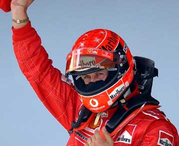 Στην pole position του GP του Σαν Μαρίνο o Μίκαελ Σουμάχερ