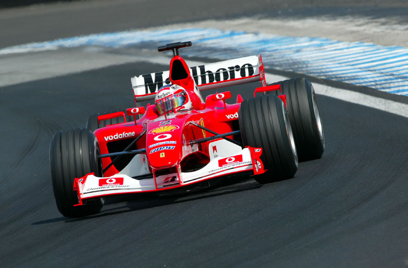 GP Βραζιλίας 2003: Η σειρά της εκκίνησης