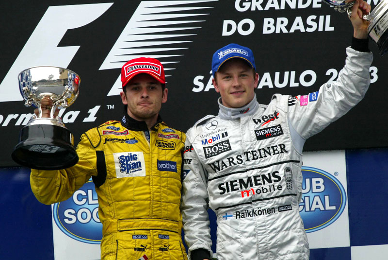 GP Βραζιλίας 2003: Η κατάταξη και οι εγκαταλείψεις