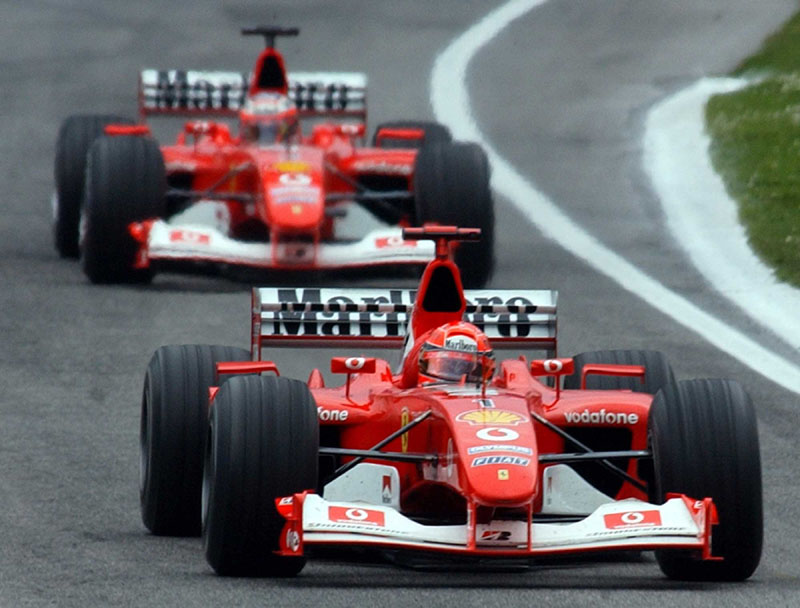 GP Αγίου Μαρίνου 2003: Πρώτη φετινή νίκη για τον Michael Schumacher, 1-3 για τις Ferrari