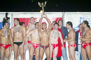 Πρωταθλητής ο Ολυμπιακός στην Α1 πόλο με 3-0 σερί